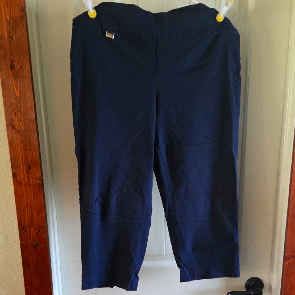 Alfani Dark Blue Cropped Pants